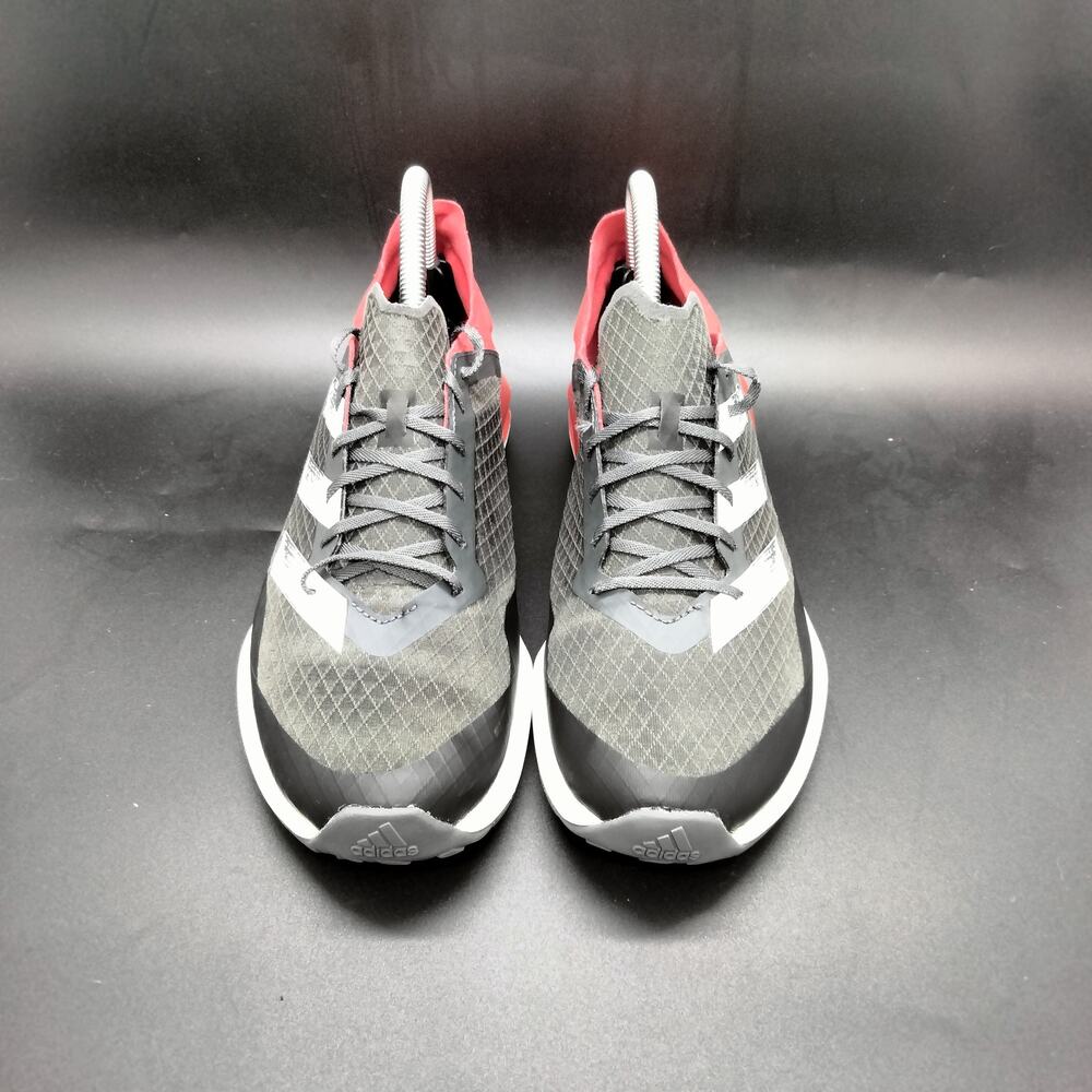 ADIDAS RAPIDA FAITO Cloud Foam Womans 6 Black Red Running Sneaker Shoe Fv7996